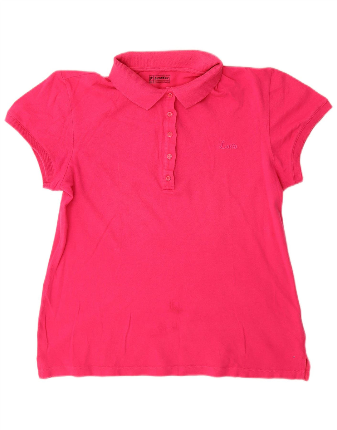 Lotto Damen Poloshirt UK 20 2XL Rosa