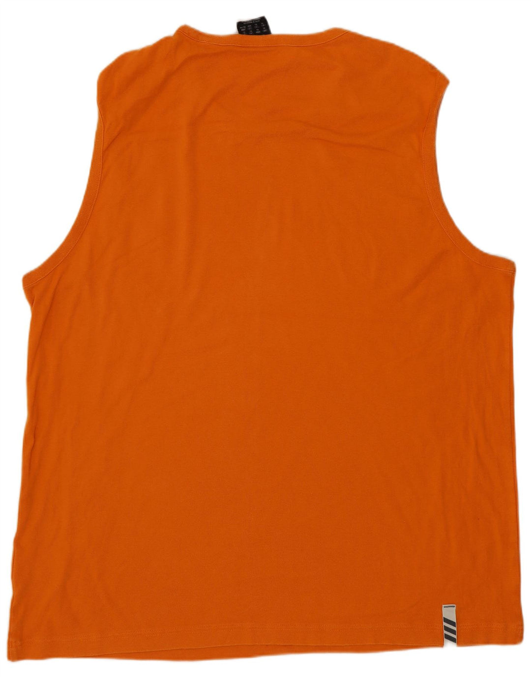 Adidas Herren Graphic Vest Top XL Orange Baumwolle