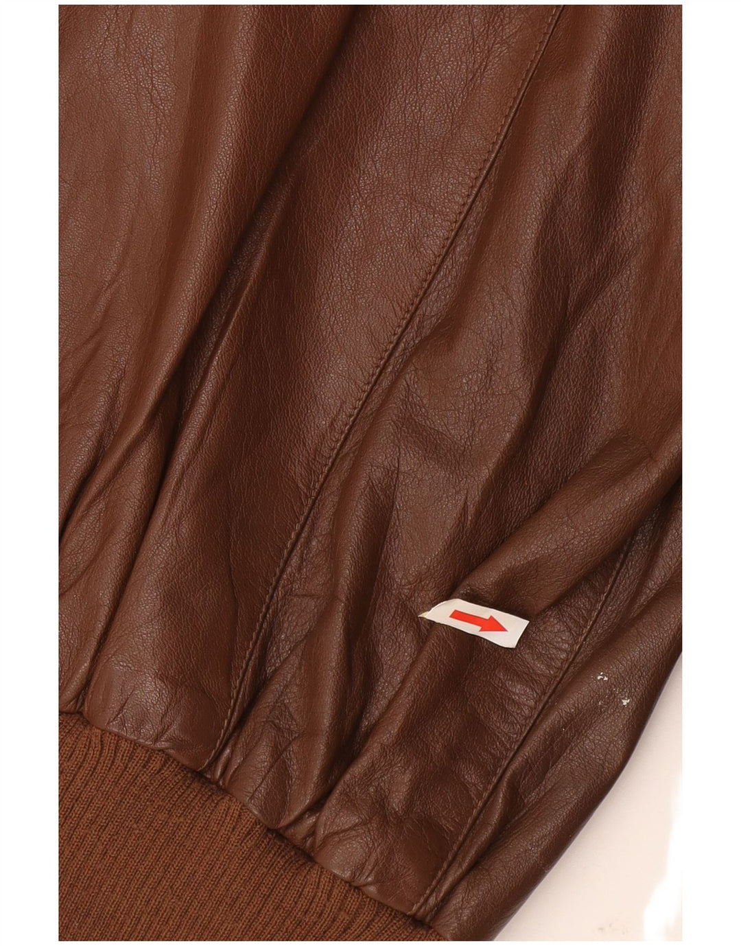 Vintage Herren Lederjacke UK 38 Mittelbraun