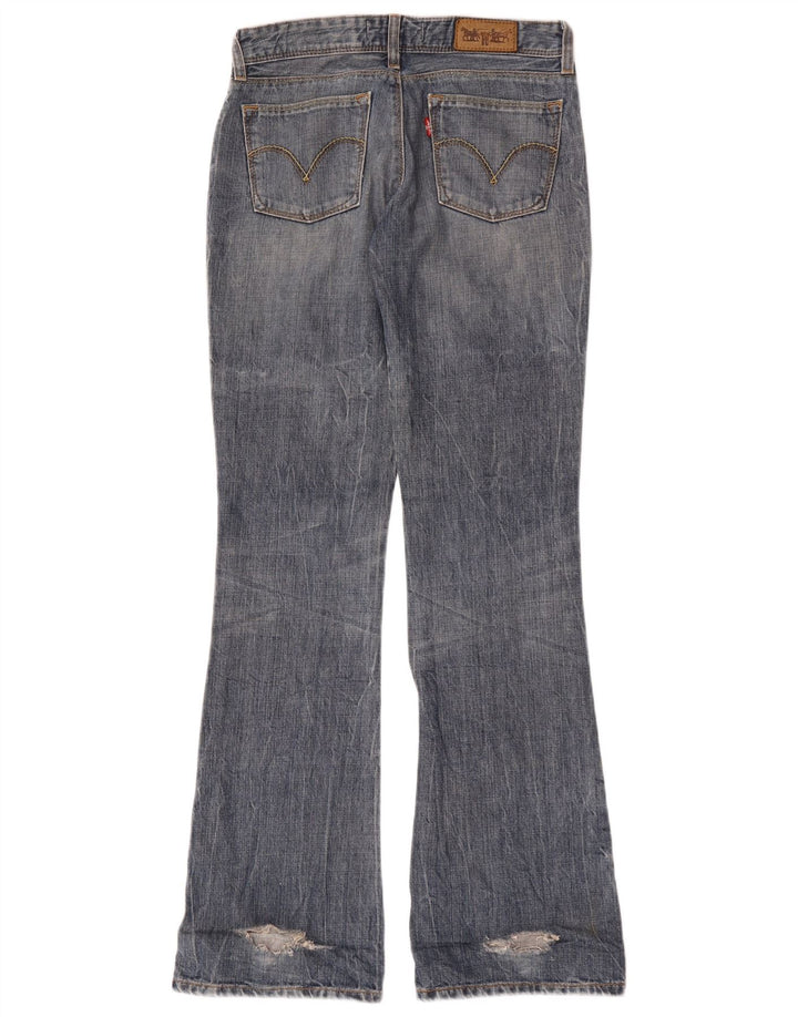 Levi's Damen 572 Bootcut Jeans W28 L34 Blaue Baumwolle