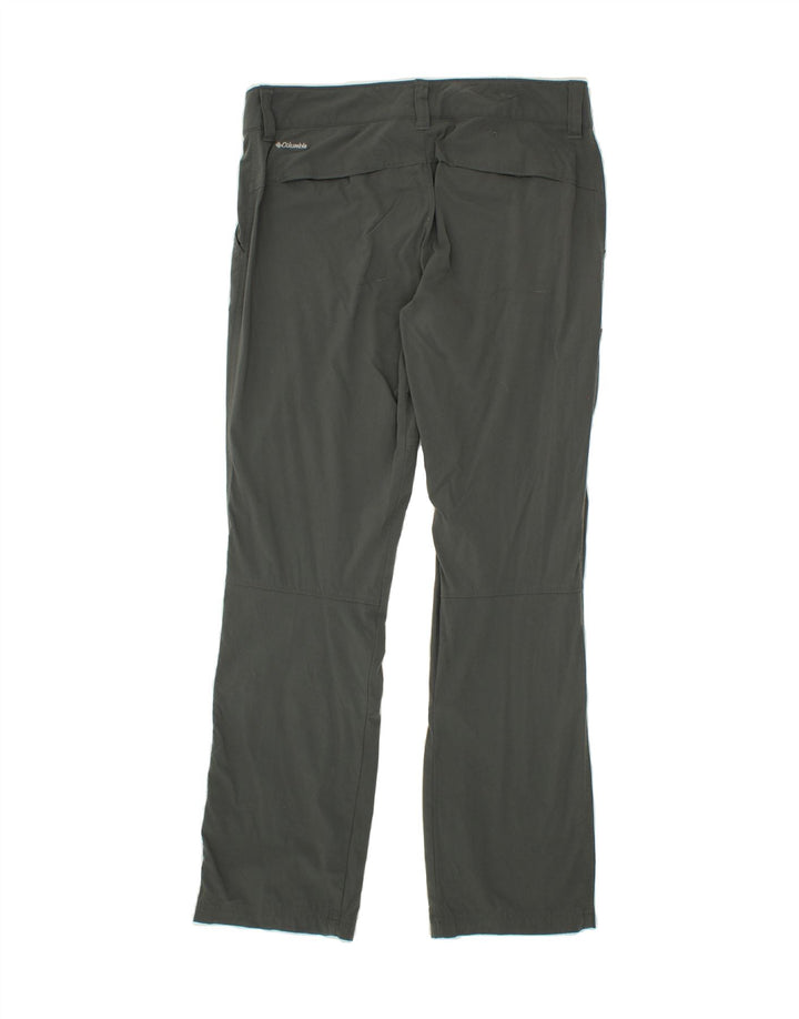 COLUMBIA Womens Straight Cargo Trousers US 10 Large W32 L32 Grey Vintage Columbia and Second-Hand Columbia from Messina Hembry 