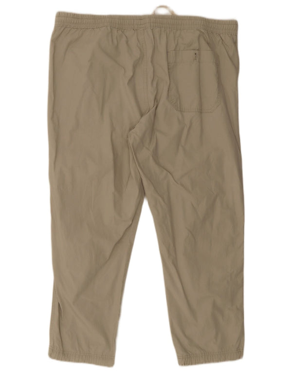 Marks & Spencer Herren Freizeithose W42 L29 Beige Baumwolle