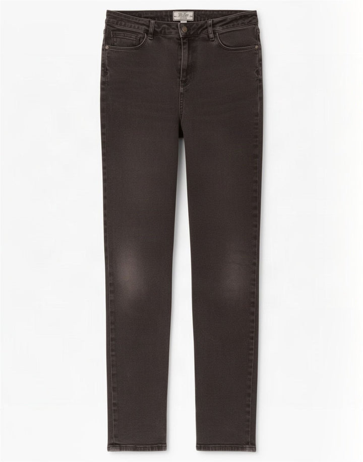 Fat Face Damen Slim Jeans UK 12 Medium W30 L29 Grau