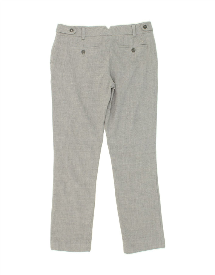 TOMMY HILFIGER Womens Slim Chino Trousers US 8 Medium W30 L30 Grey Wool Vintage Tommy Hilfiger and Second-Hand Tommy Hilfiger from Messina Hembry 