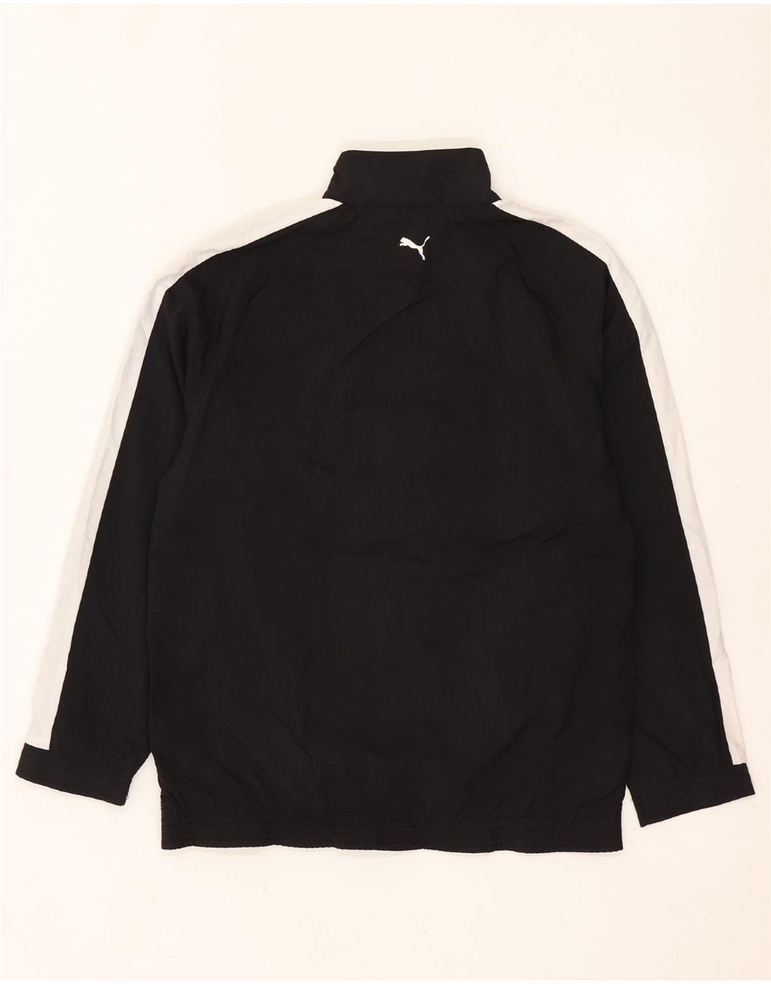 PUMA Jungen Grafik-Trainingsanzug-Top-Jacke, 11–12 Jahre, Schwarz, Farbblock