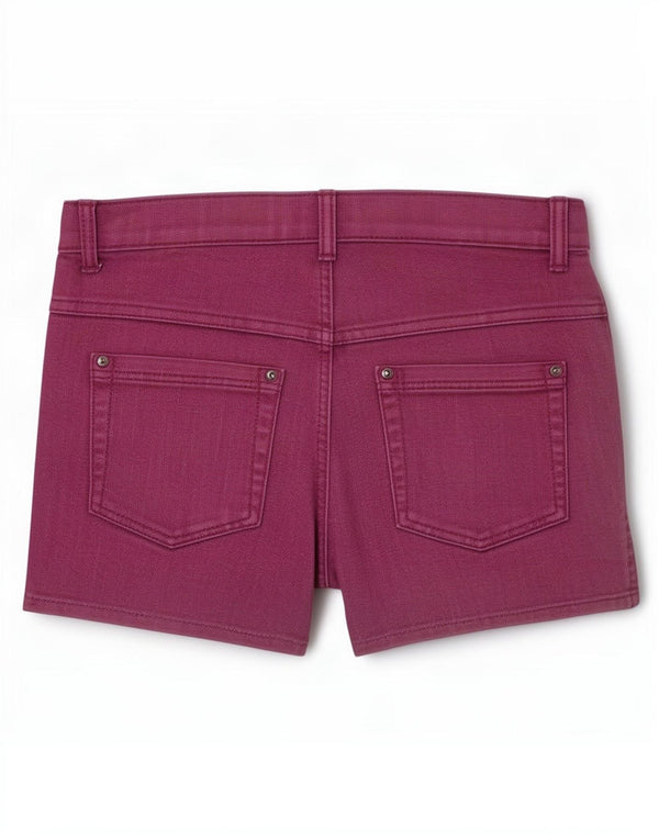 Benetton Damen Jeansshorts Medium W28 Lila