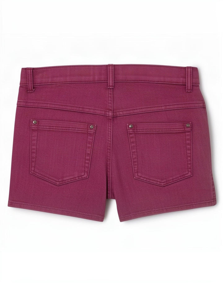 Benetton Damen Jeansshorts Medium W28 Lila
