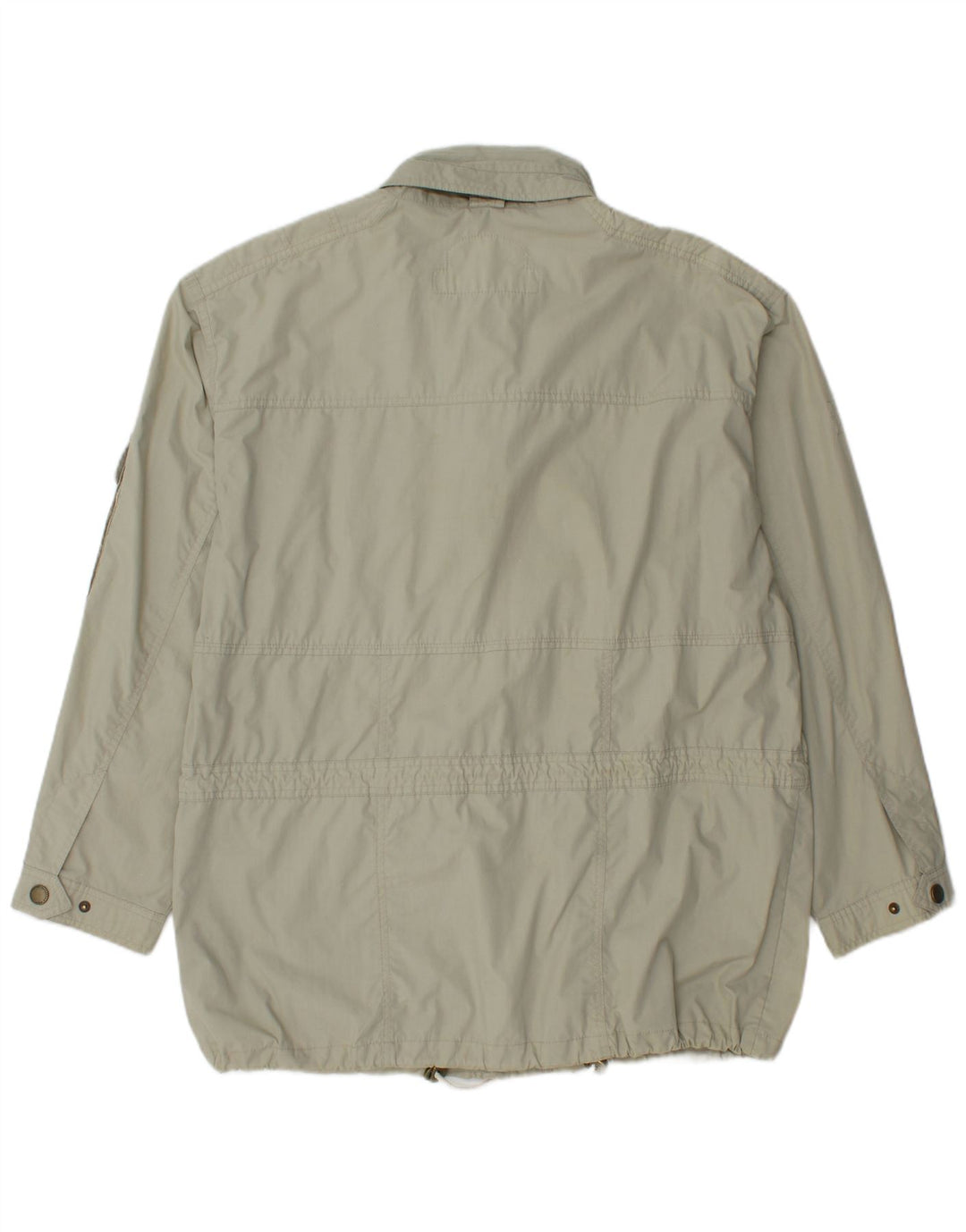 Camel Herren-Utility-Jacke UK 40 Large Beige Polyester