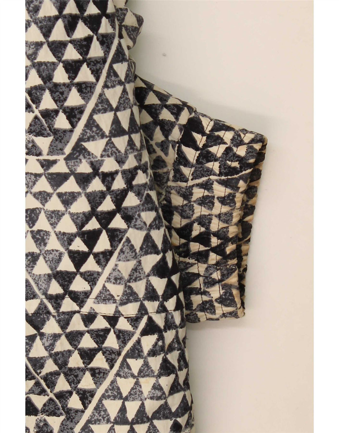 Colmar Damen Übergroße wattierte Jacke US 8 Medium Navy Blue Geometrisch