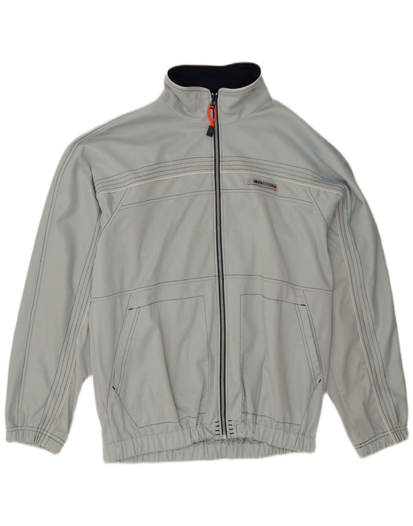 Asics Herren Trainingsanzug Top Jacke XL Blau Polyester