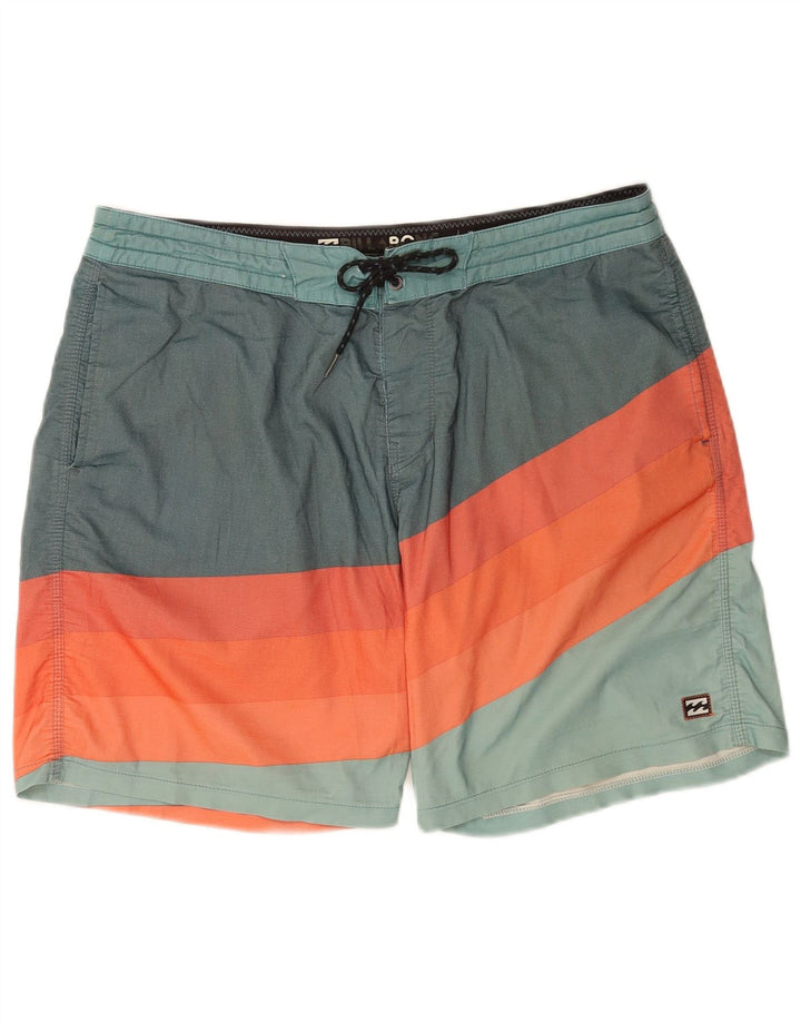Billabong Herren-Badeshorts, groß, mehrfarbig, Farbblock