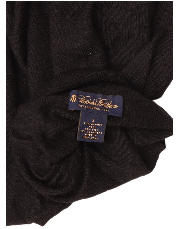 BROOKS BROTHERS Rollkragenpullover für Damen, Gr. 10, Schwarz