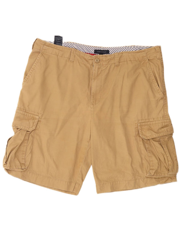 Tommy Hilfiger Herren Cargoshorts W40 XL Beige Baumwolle