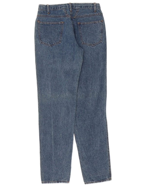Vintage Damen Slim Jeans W30 L33 Blau