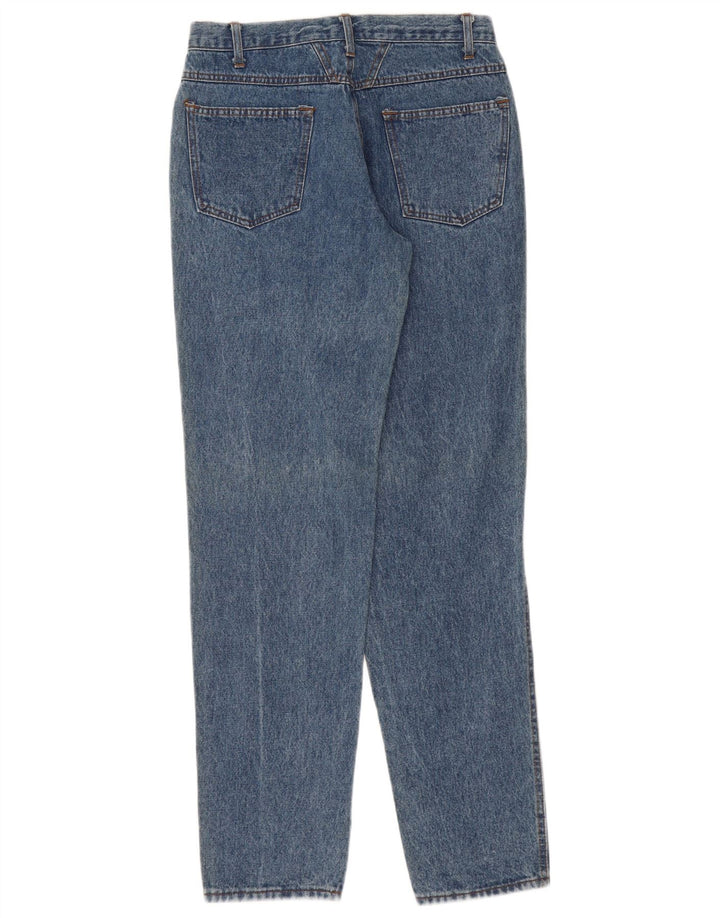 Vintage Damen Slim Jeans W30 L33 Blau