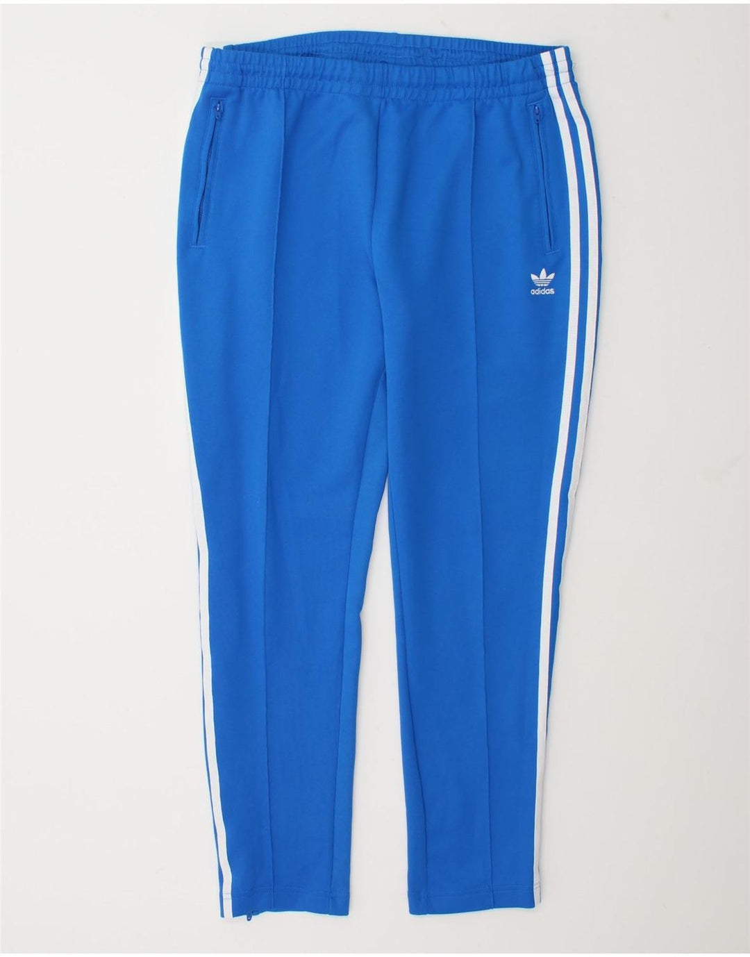 Adidas Damen Trainingshose UK 18 XL Blau Polyester