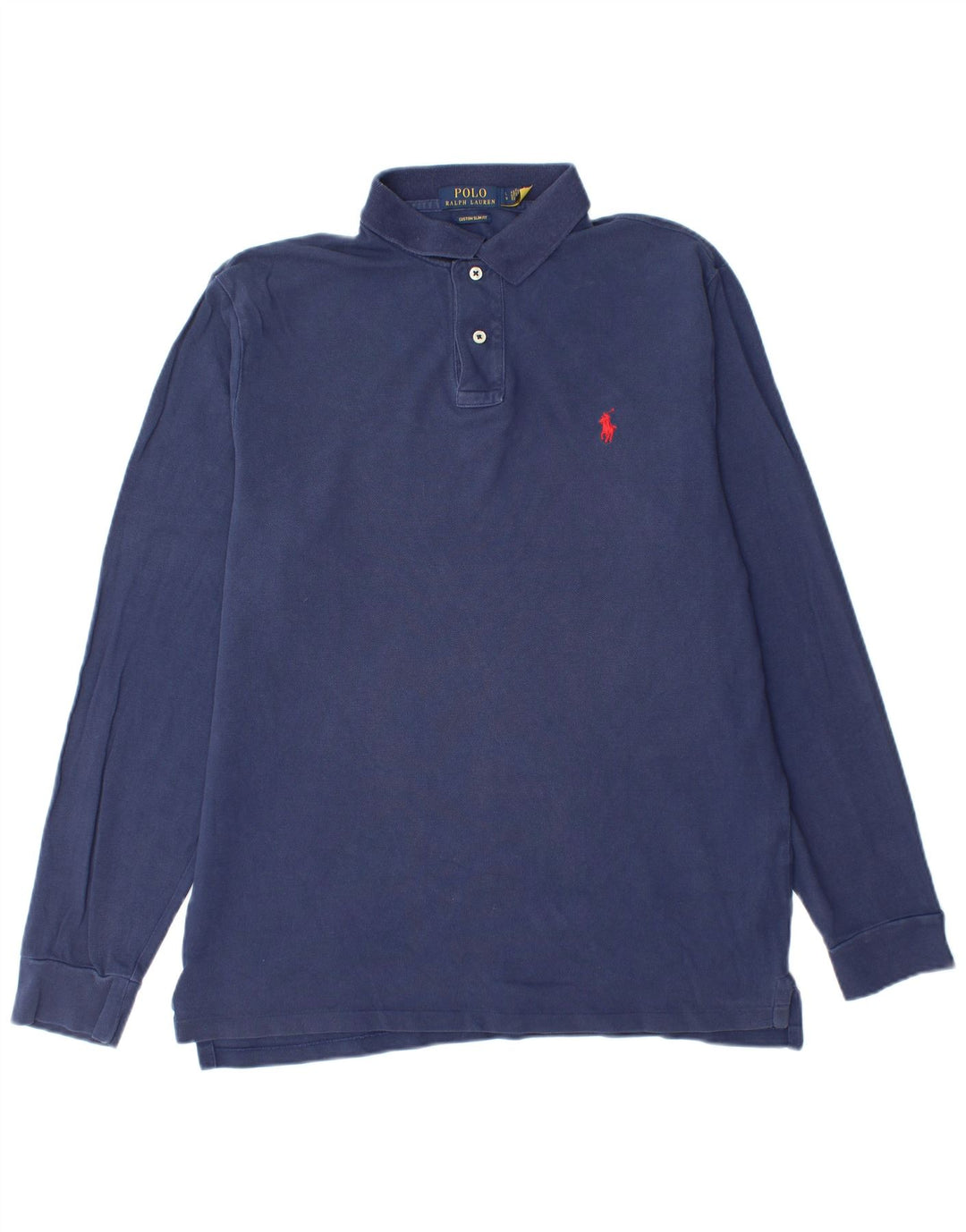 POLO RALPH LAUREN Herren-Poloshirt mit schmaler Passform, groß, Marineblau