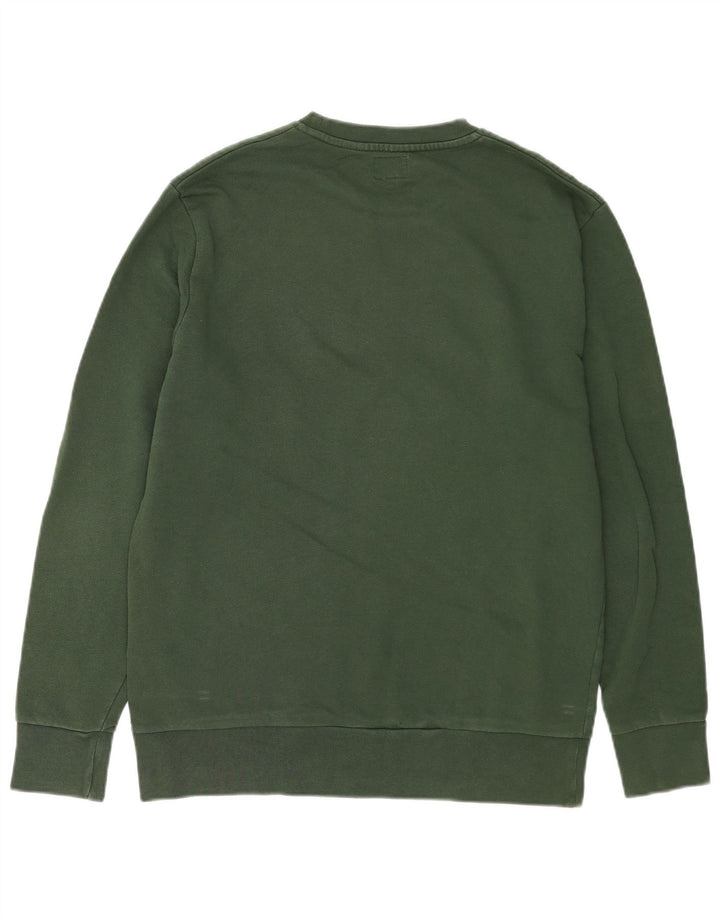 Levi's Herren-Sweatshirt mit Grafik, mittelgrüne Baumwolle