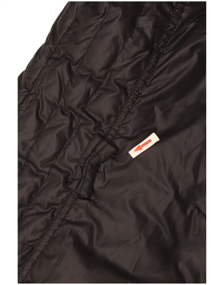 North Sails Damen-Jacke mit Kapuze, gepolstert, UK 16, Größe L, Schwarz, Polyamid