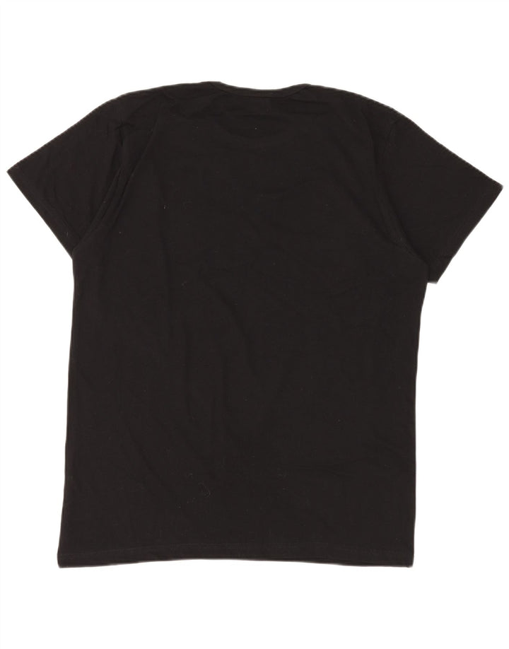 JOOP Herren T-Shirt Top Large Schwarz Baumwolle
