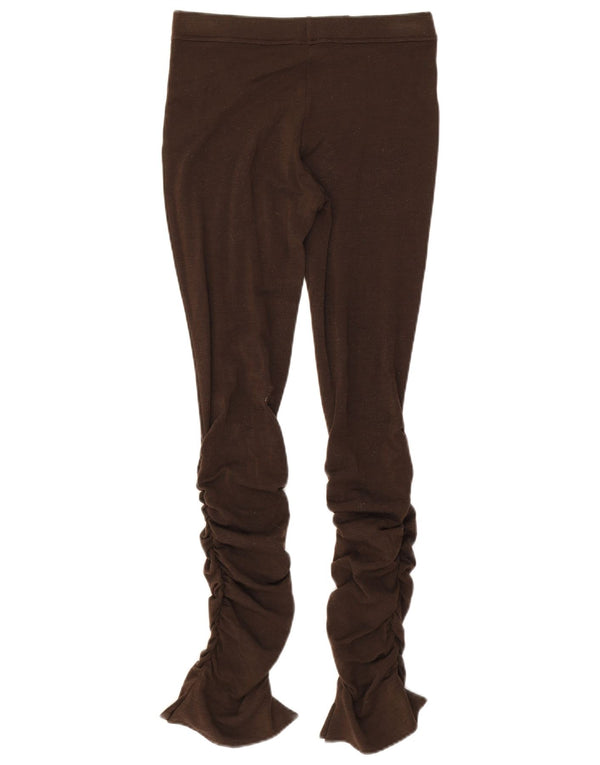 Roccobarocco Damen Leggings UK 8 Small Braun