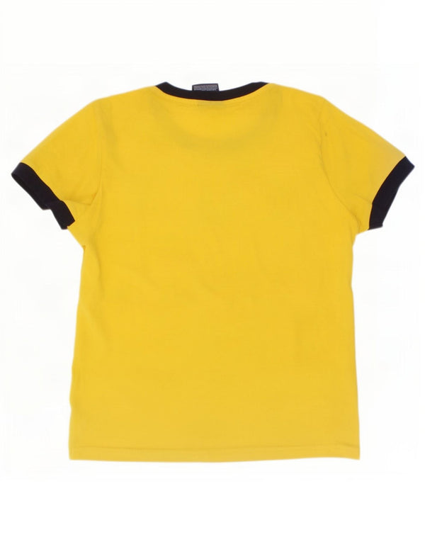 Champion T-Shirt mit Grafik für Jungen, 9–10 Jahre, mittelgelbe Baumwolle
