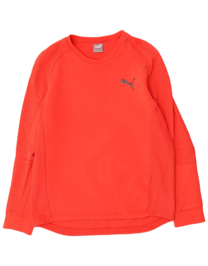 Puma Herren Top Langarm Large Rot