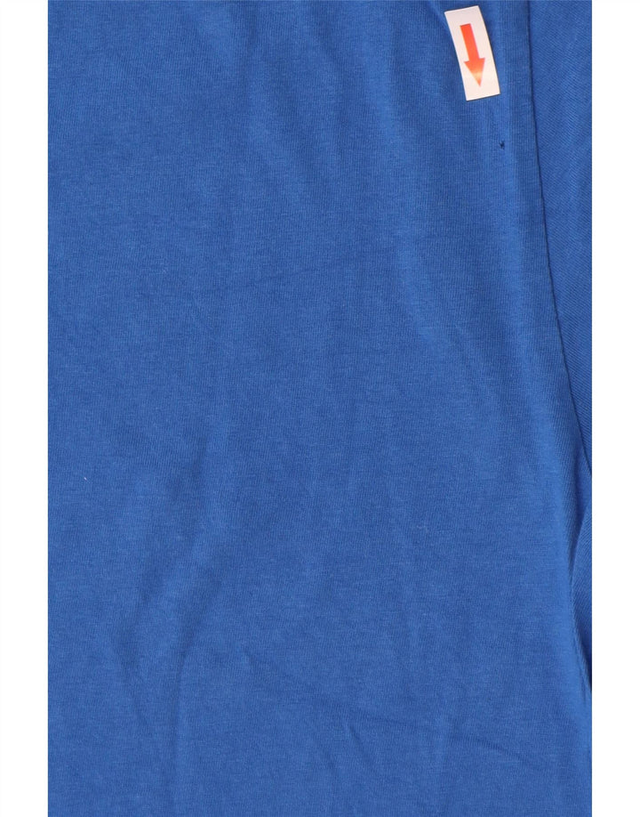 Kappa Herren Grafik T-Shirt Top Large Blau