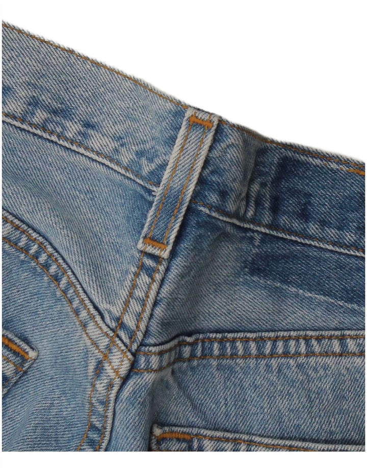 Levi's Damen Straight Jeans W29 L29 Blaue Baumwolle