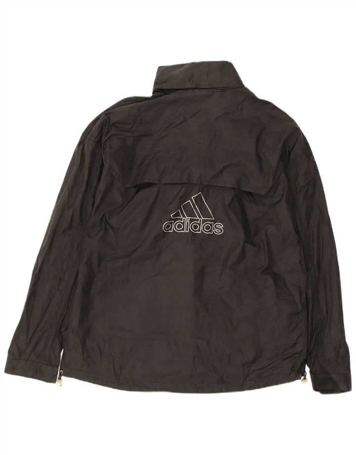 Adidas Herren Graphic Regenjacke UK 42/44 Large Schwarz