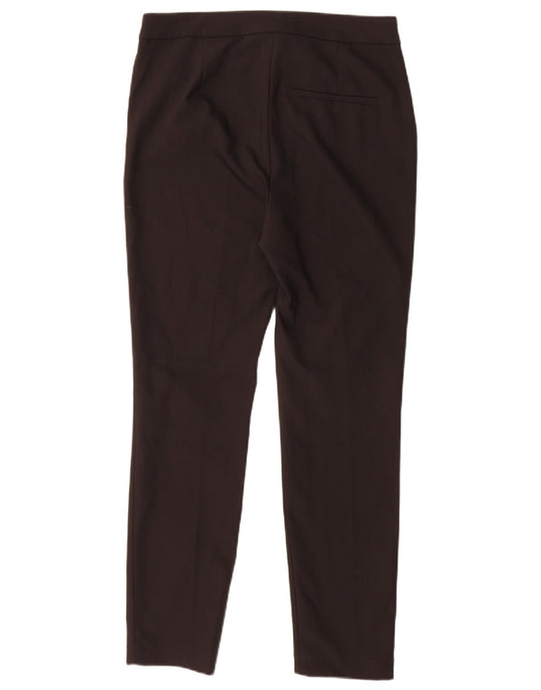 Zara Damen Skinny Chino-Hose EU 40 Medium W30 L27 Schwarze Baumwolle