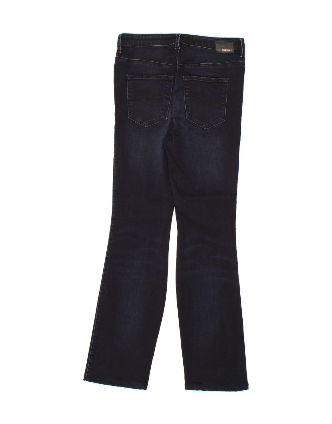 DIESEL Womens Flare Bootcut Jeans W27 L29 Navy Blue Cotton Vintage Diesel and Second-Hand Diesel from Messina Hembry 