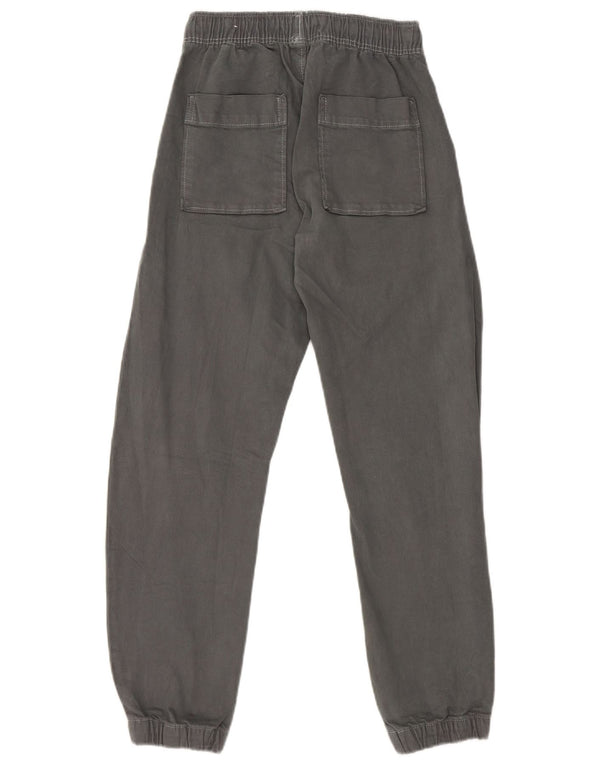 Zara Jogger-Chinohose für Jungen, 11–12 Jahre, W24 L26, graue Baumwolle