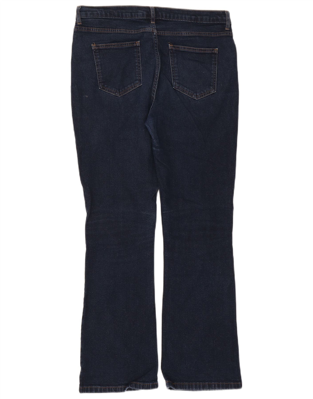 Marks & Spencer Damen Slim Bootcut Jeans UK 14 Large W32 L29 Marineblau