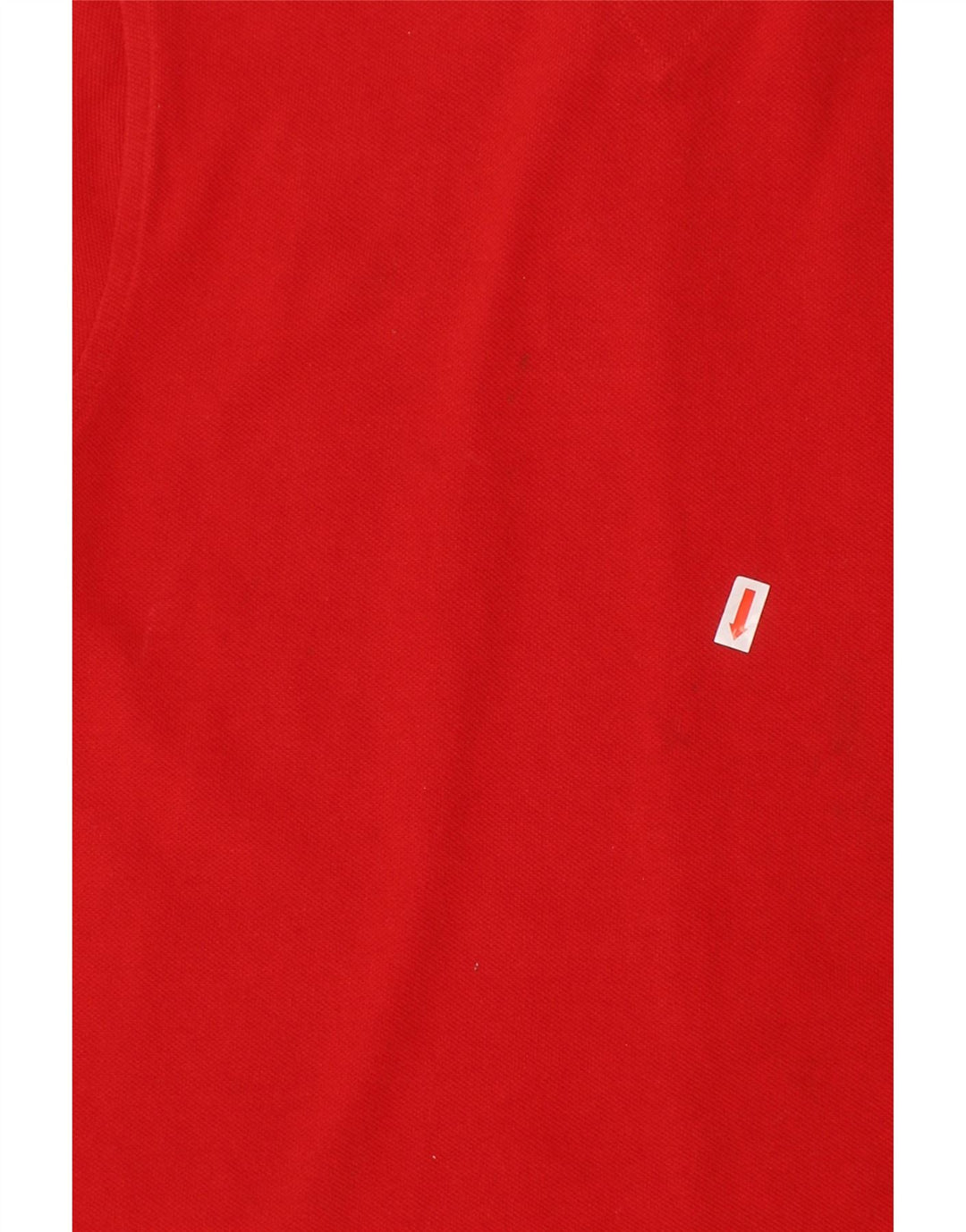 TOMMY HILFIGER Jungen Poloshirt mit Grafik, 6–7 Jahre, rote Baumwolle