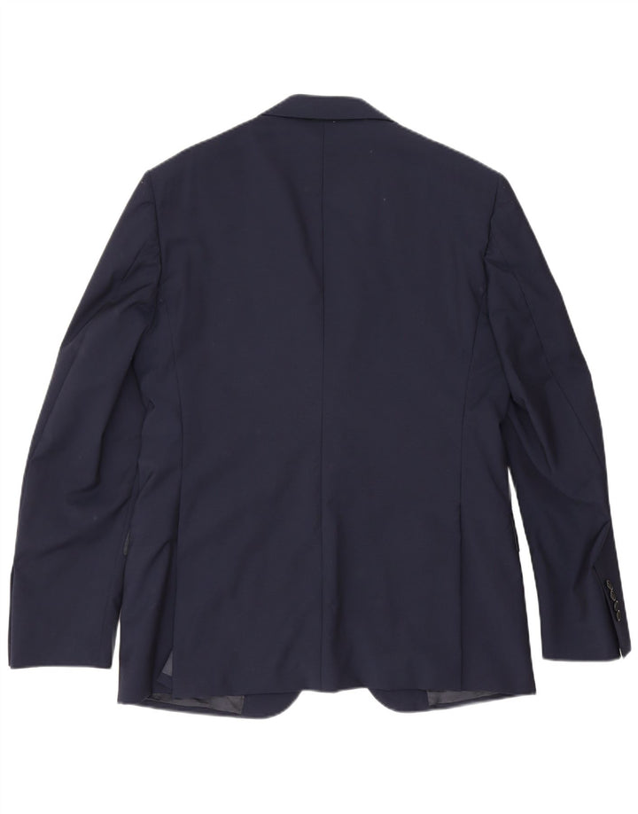 Ing Loro Piona & Co. Herren 2-Knopf-Blazerjacke IT 50 Large Marineblau