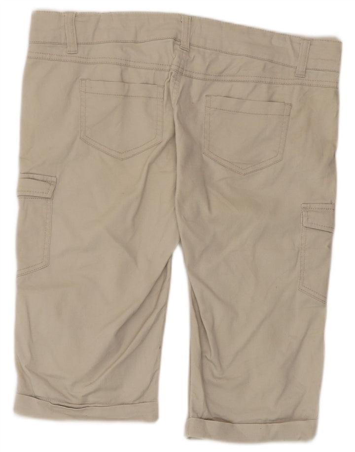 Silvian Heach Damen Cargoshorts IT 46 Large W34 Beige