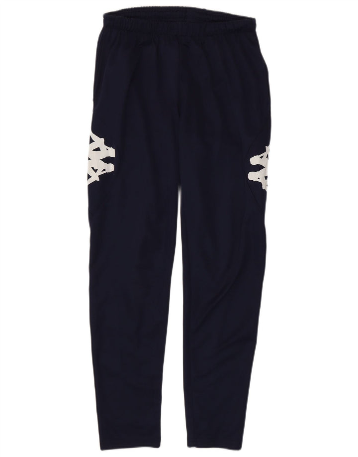 Kappa Herren-Trainingshose mit Grafik, Größe S, Marineblau