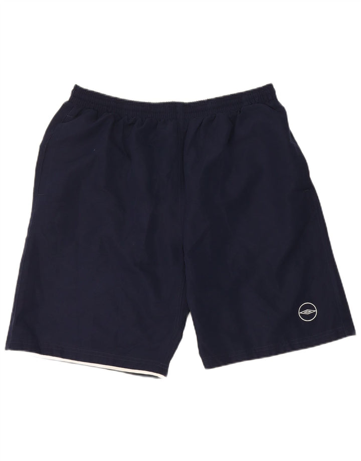 Umbro Herren Sportshorts XL Marineblau Polyester