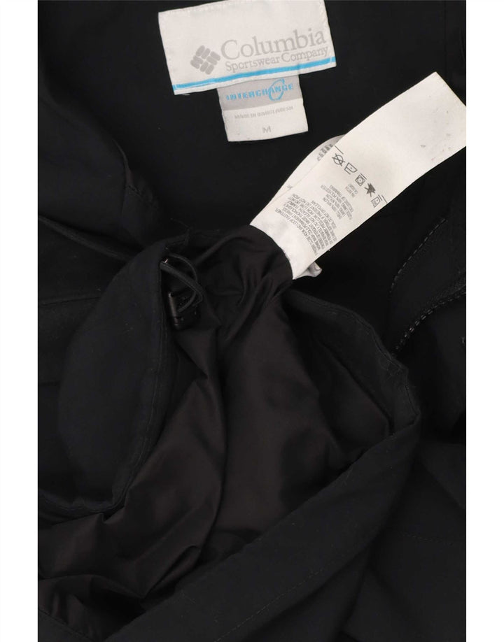 Columbia Herren Interchange Regenjacke UK 38 Mittelschwarzes Nylon