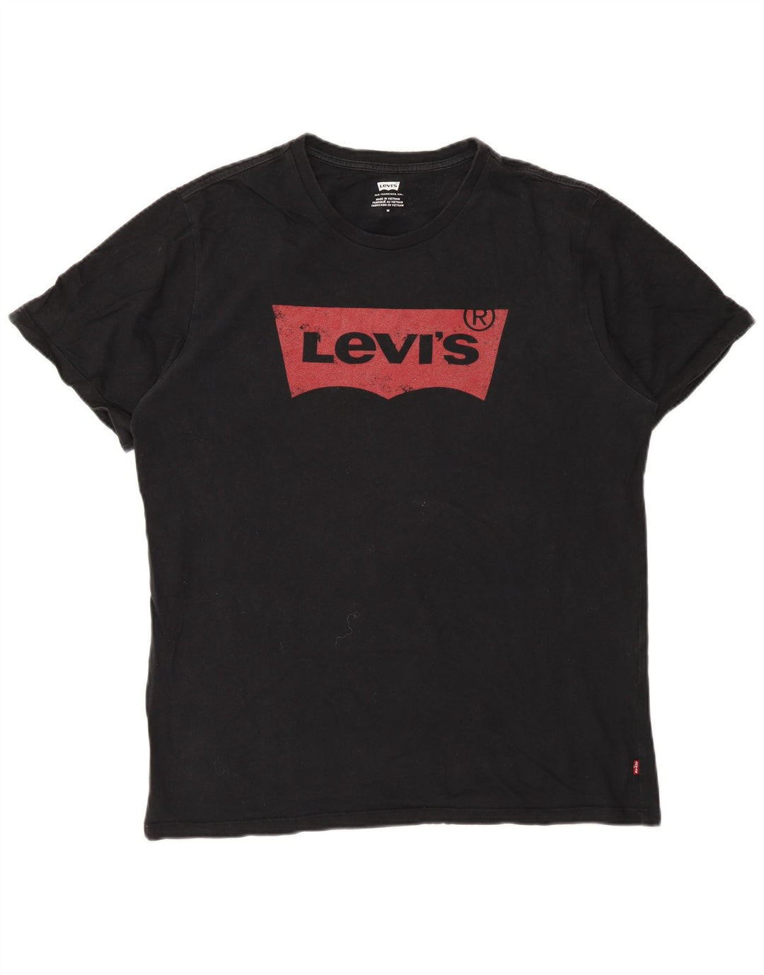 Levi's Herren-T-Shirt mit Grafik, mittelschwarze Baumwolle
