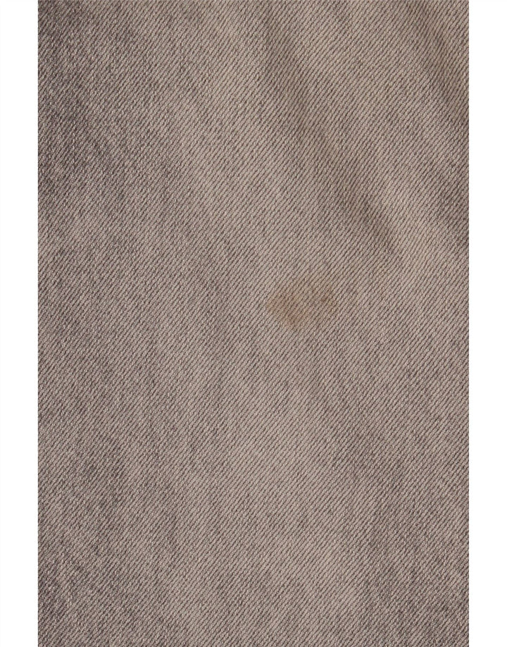 Zara Damen-Jeans mit weitem Bein, EU 42, Größe L, W32, L36, Grau