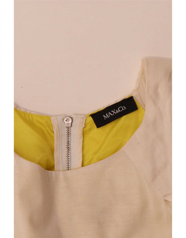 Max&Co. Damen-Blusenoberteil UK 12 Medium Off White