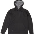 Nike Herren Therma-Fit Kapuzenpullover Mittelschwarzes Polyester