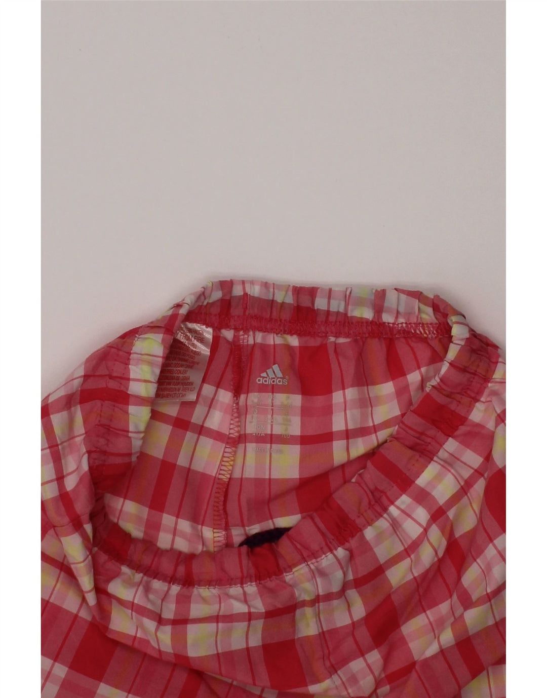 ADIDAS Freizeitshorts für Mädchen, 3–4 Jahre, W20, rosa kariert, Polyester