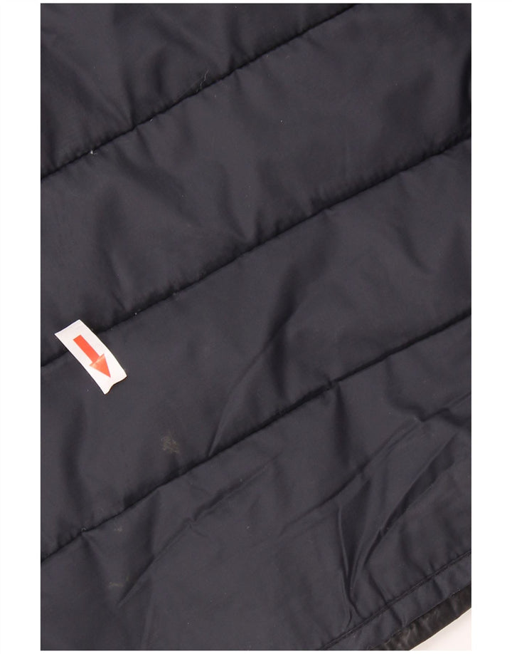 FAT FACE Wattierte Herrenjacke UK 38 Mittelmarineblaues Nylon