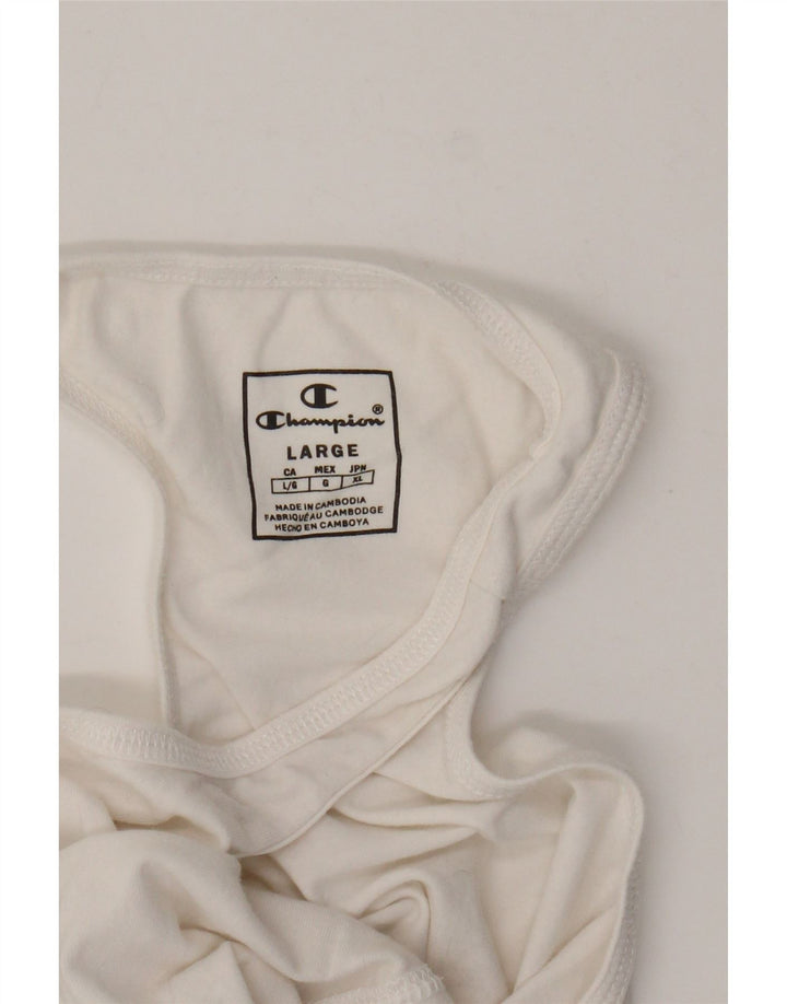 Champion Damen-Top mit Grafik, UK 14, Größe L, Weiß