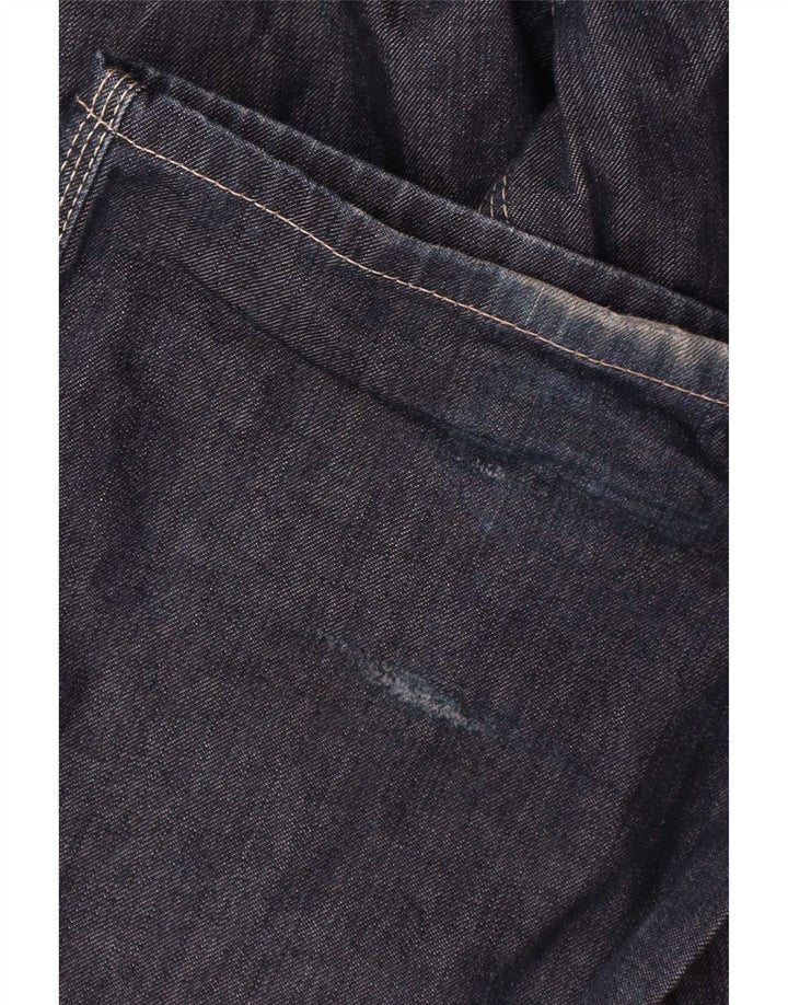 Carhartt Herren Cargo Straight Jeans W30 L32 Marineblau Baumwolle