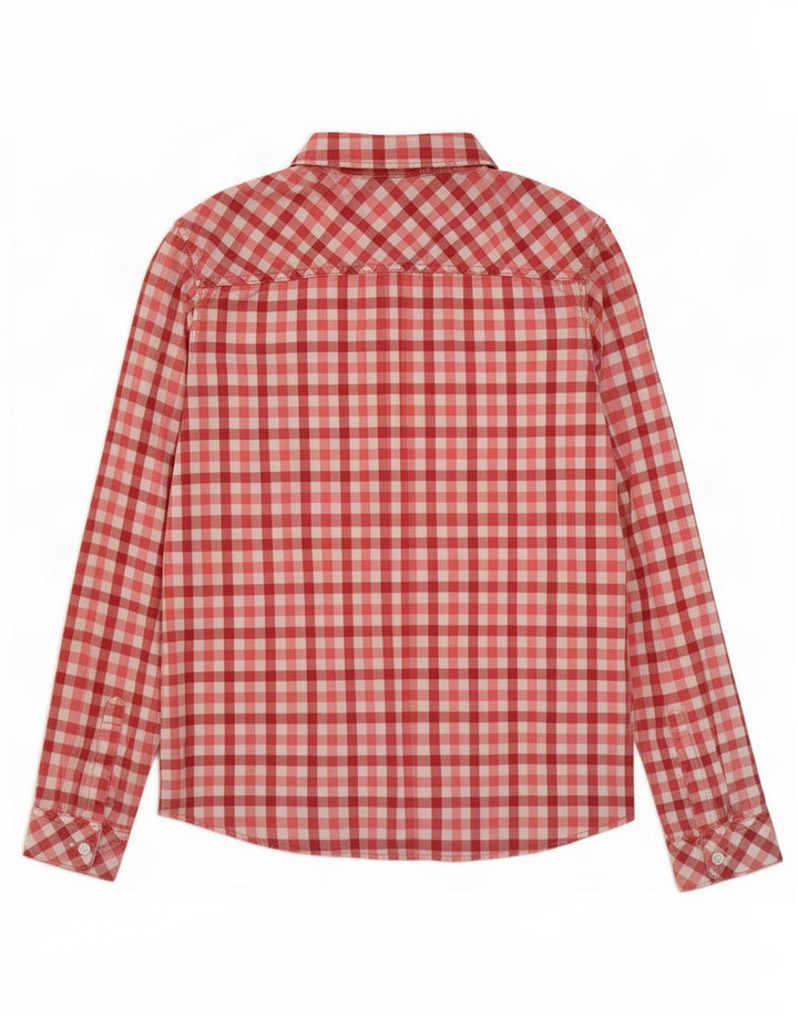 Hilfiger Denim Damen Hemd Mittelrot kariert