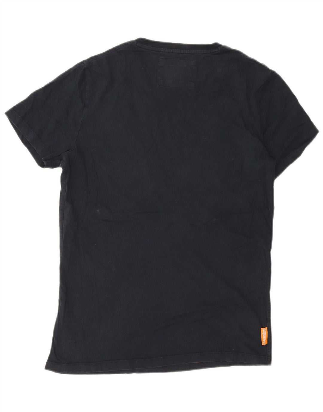 Superdry Herren T-Shirt-Oberteil aus Baumwolle in mittlerem Marineblau